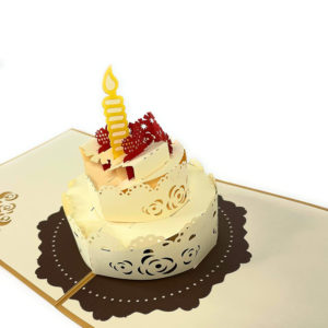 Birthday Cake - 3D Pop Up Card